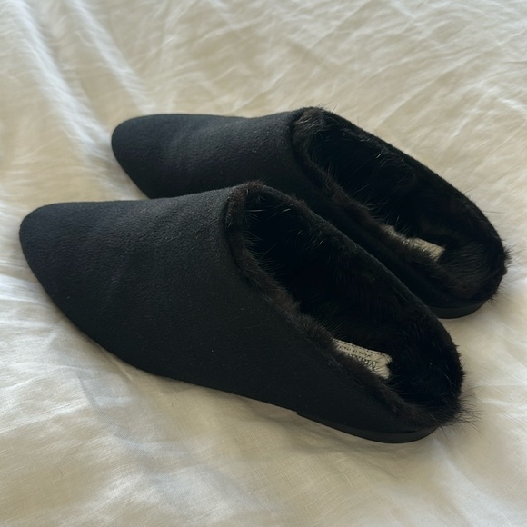 Max Mara Women´s Cammello Pensile Mink Fur black slide...